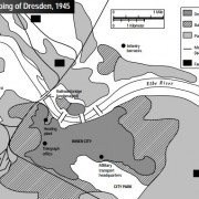 Map of Dresden Bombing; Photo Credit: media.maps101.com