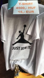 Shirt sold at The Dohány Street Synagogue