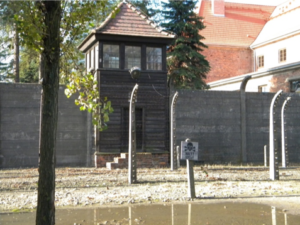 Walls, Tower, and Fence of Auschwitz I
