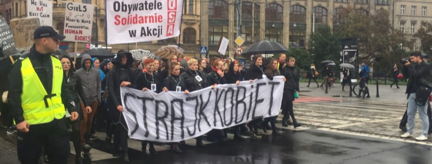 03/10/2016, Ogólnopolski Strajk Kobiet (Polish Women on Strike)