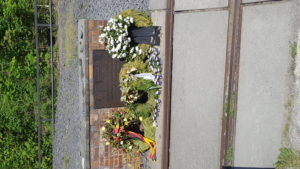 The memorial I mentioned above with the different languages commemorating the Jews who were killed in the concentration camps.