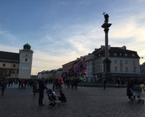 Figure 3. Warsaw Old Town, photographed by Gabrielle Marzolf