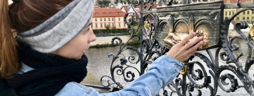 Legend has it that if you touch the five stars on the Charles Bridge plaque and make a wish, whatever you wished for will come true!