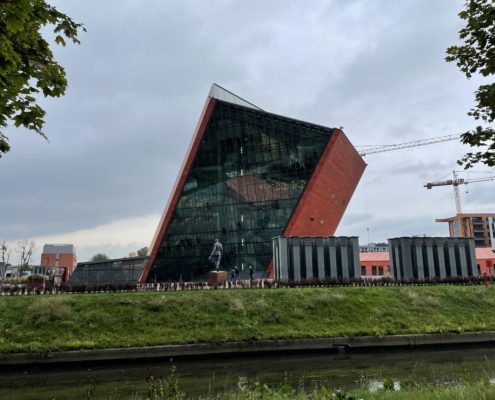 Gdansk's Museum of the Second World War. Photo credit Connor Arneson