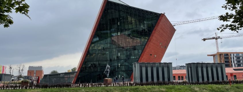 Gdansk's Museum of the Second World War. Photo credit Connor Arneson