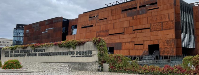 The Solidarity Center in Gdansk. Photo credit to Connor Arneson