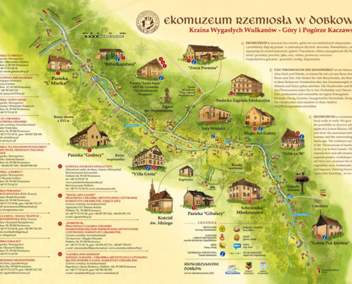 Map of the Eco-Tourist District of Dobków, from: https://media.villagreta.pl/m/2015/09/ekomuzeum.jpg