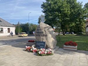Memorial in Sejny. Photo by Ian Eisenbrand.