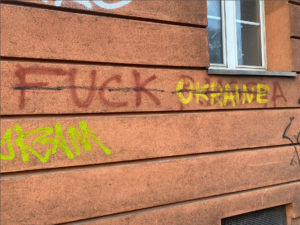 Anti-Ukrainian sentiment in Wrocław, Poland. Photo  By Ian Eisenbrand.