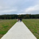 The outdoor exhibit of the memorial. Photo by Juliet Golden