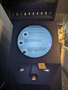 Morse Code Simulator in Warsaw Uprising Museum. Photo by SY Cheng