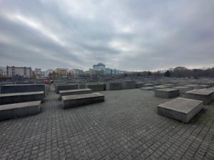 Memorial to the Murdered Jews of Europe. Photo by Jack Yoon