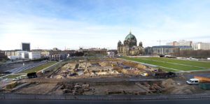 Empty site after destruction of the Palace of the Republic in 2009. Photo Credit: Gryffindor. Source: Wikimedia Commons
