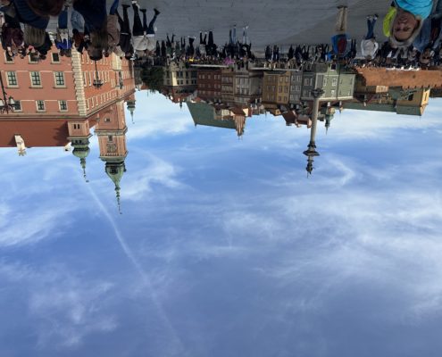 Rebuilt Castle Square in Warsaw’s Old Town Today. Credit: Jack Yoon